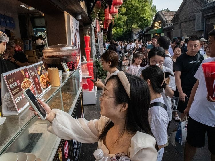 STOCK CHINA ECONOMY