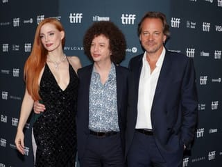 Hollywood actors Jessica Chastain and Peter Sarsgaard bring their film ‘Memory’ to Toronto Film Festival
