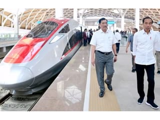 350 km/h speed achieved by Jakarta 'bullet train' on test run