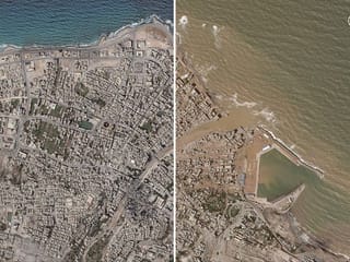 Before and After: Satellite images show flood devastation that killed more than 11,000 in Libya