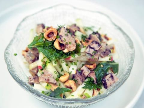 Celebrity Chef Izu Ani's Apple Daikon Salad 