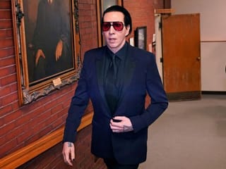 Shock rocker Marilyn Manson completes community service sentence for blowing nose on videographer