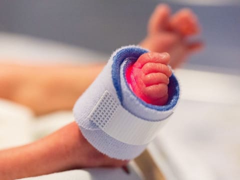Preterm birth is the largest cause of death and disability in children under five. For illustrative purposes only.
