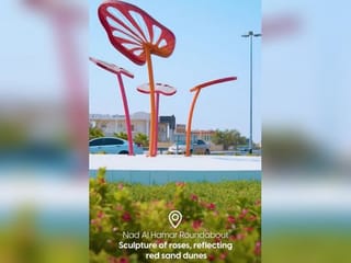 Watch: Dubai turns roundabouts into works of art