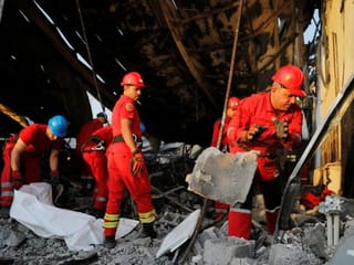 Photos: Death toll in Iraq wedding fire feared to rise