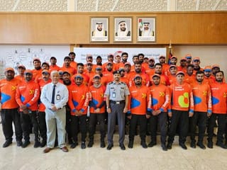 Abu Dhabi Police strengthen road safety awareness of 584 delivery motorcycle riders