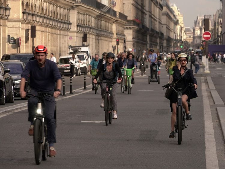 Bike cycle paris france