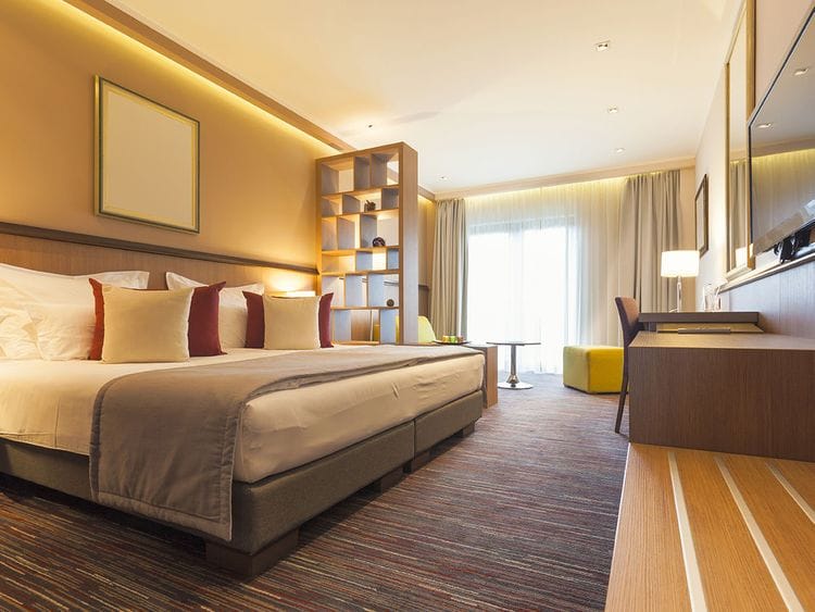 STOCK hotel room