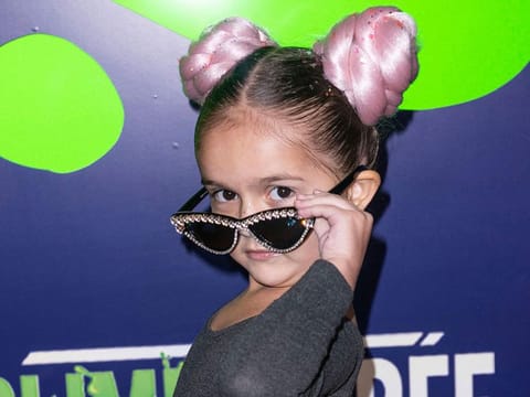 Instagram sensation Taylen Biggs attends the 2018 MTV Video Music Awards at Radio City Music Hall on August 20, 2018 in New York City. 