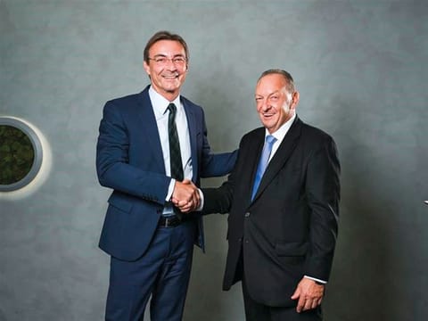 Karl-Heinz Otto Mair,  new CEO of Berkeley Services Group, and Ralf Zerenner, Former Managing Director 
