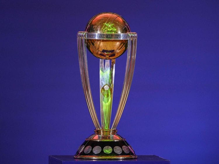 Cricket World Cup trophy