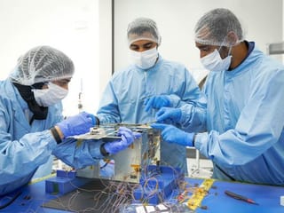 Sheikh Hamdan announces new Dubai satellite to be built with UN