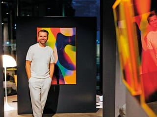 Germany-UAE cultural fusion on canvas