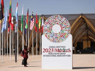 In pictures: IMF warns of stubborn inflation, weaker global growth in 2024