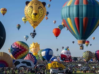 Photos: Albuquerque International Balloon Fiesta brings colorful displays to the New Mexico sky