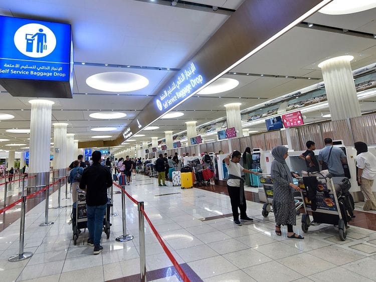 Stock UAE travel / Dubai / Airport