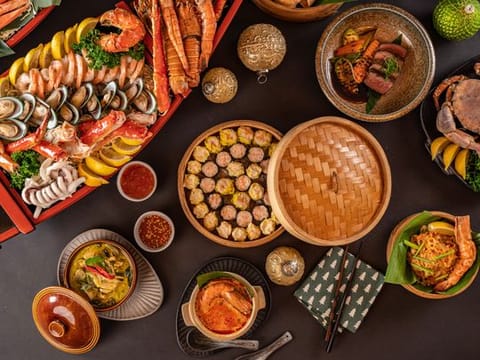 Try out the food offerings at Toshi (pictured) with Asian flavours and more deals to try in the month of October. 