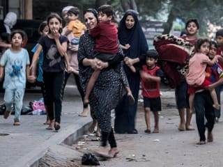 As bombs fall and border crossings close, Gazans have nowhere to run