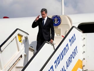 Blinken makes unannounced stop in Baghdad after West Bank visit