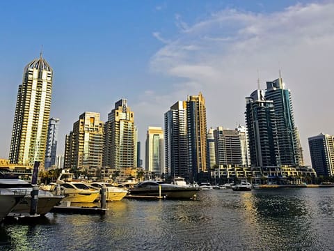 Dubai Marina's popularity continues to rise up the scales, with average selling prices on apartments inching closer to Dh3 million. 