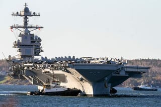 US Navy makes massive force buildup near Iran, as Trump warns of 'something very tough' if nuclear talks fail
