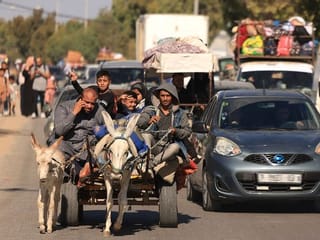Israel-Hamas war: 'Mass displacement' towards southern Gaza