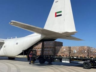 Dubai International Humanitarian City opens relief air bridge to Lebanon and Egypt