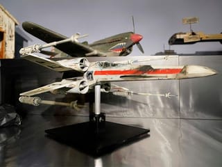 Miniature 'Star Wars' X-wing gets over $3 million at auction of Hollywood model-maker's collection