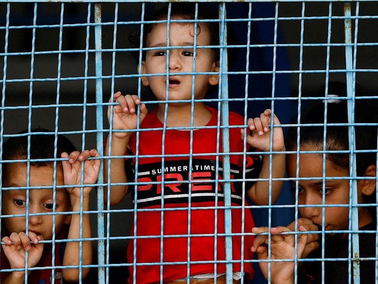 More than 1 million children are affected by the current conflict in Gaza