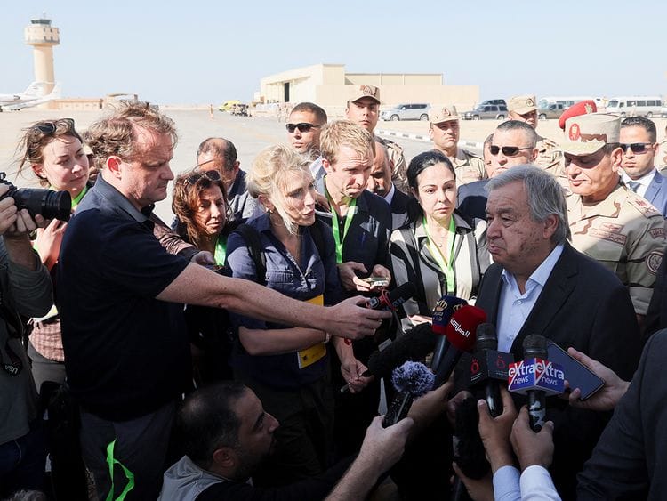 United Nations Secretary-General Antonio Guterres
