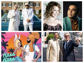 See: East-west music collaborations like A R Rahman and Kylie Minogue's that created magic