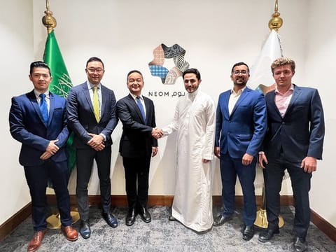 (Picture here) L-R - Pony.ai - George Shao, Tian Gao, Dr. James Peng - NIF - Majid Mufti, Ahad Iqbal, Maxim Dobritskiy