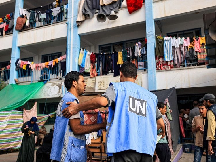 UNRWA displaced