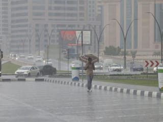 Photos: Heavy rain lashes across Sharjah, Dubai and Abu Dhabi 