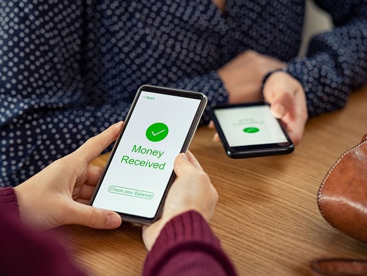 Online money transfer