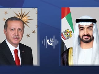 UAE President congratulates Turkish President on centennial of Republic of Turkey