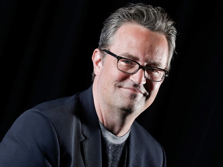 Hollywood actor Matthew Perry who made a generation laugh as this acerbic Chandler Bing in American sitcom 'Friends'