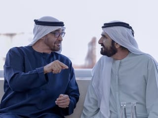 Video: UAE President receives Sheikh Mohammed bin Rashid at Qasr Al Bahr in Abu Dhabi