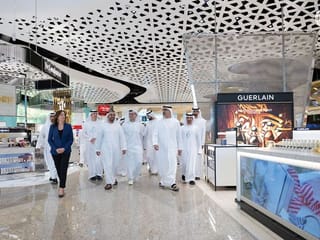 Abu Dhabi Crown Prince tours Airport's Terminal A ahead of opening 