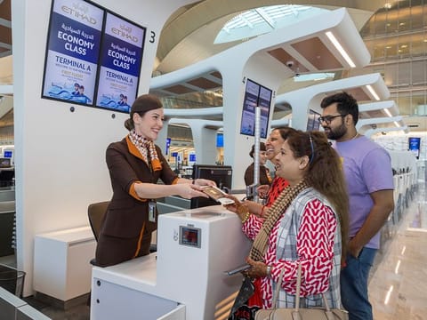 It's all good to go - in the shortest possible time. Abu Dhabi International Airport's new Terminal A cuts processing times by quite a bit.