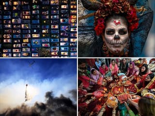 All Saint's Day, Storm Ciaran, California fire and more: Top 10 pictures of the week from around