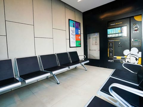Inside a rest area in Al Barsha, Dubai