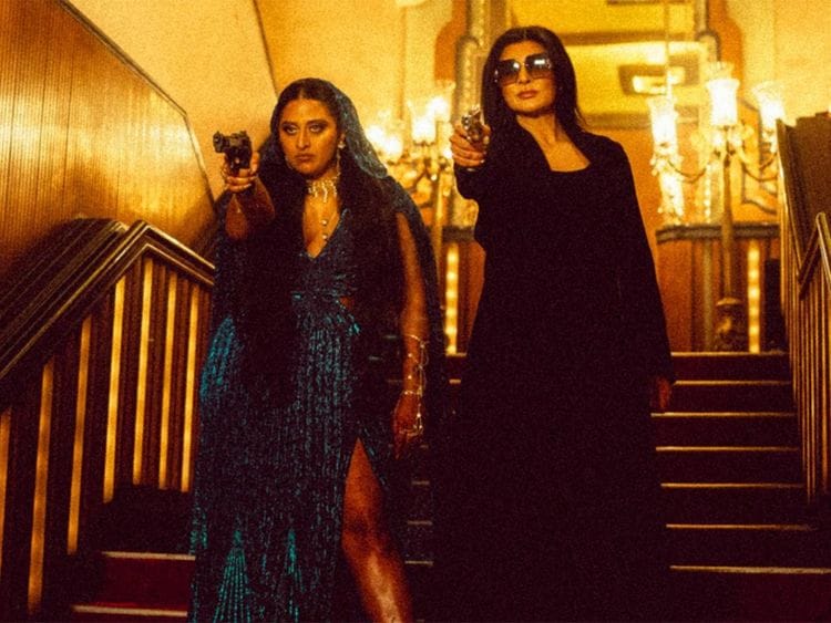 Raja Kumari and Sushmita Sen