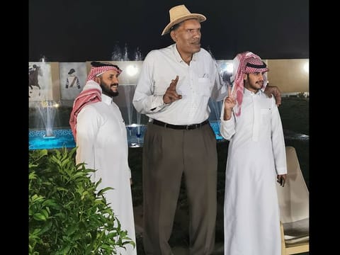 Ghulam Shabbir in a file photo in Jeddah.