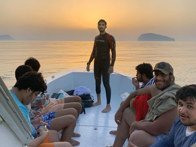 Mohammed Al Falasi free diving