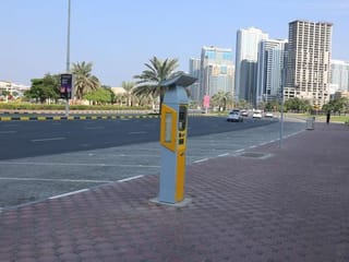 Sharjah made 11,025 parking spaces paid so far this year