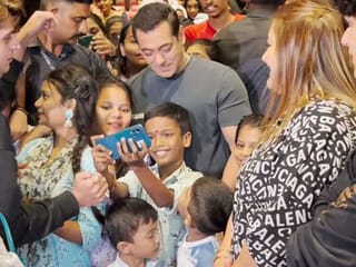 Bollywood star Salman Khan celebrates Children’s Day, ‘Tiger 3’ success with kids at the theatre