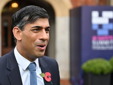 The figures provide Sunak a boost ahead of a general election widely expected next year.