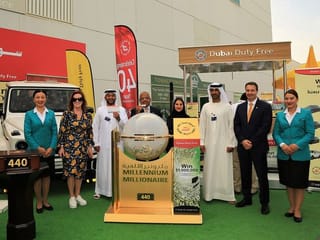 Swiss national wins $1 million in Dubai Duty Free draw