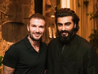 Why did Bollywood actor Arjun Kapoor face backlash for posing with David Beckham?